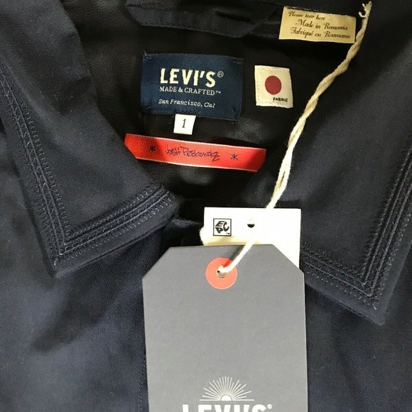 Levi's Made & Crafted Josh Peskowitz Jacket Size S/1 NWT - Picture 2 of 7